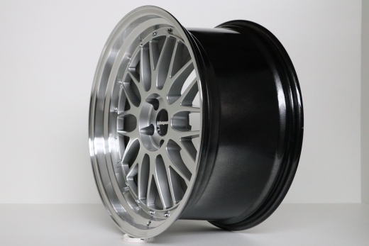 IB Le Mans ® Satz 10 x 20 LK 5x112 Silber mit Edelstahlschrauben