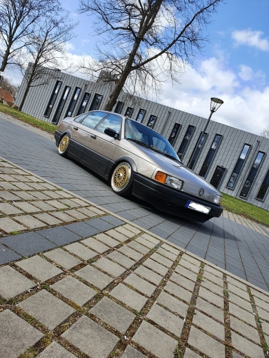 BSX Klassik Lip Satz 7x17Zoll ET35 LK 5x100 mit Tüv Gold