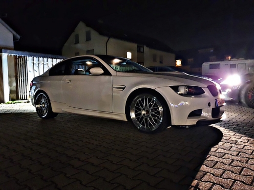 IB Le Mans ® Satz 8,5+10 x 20 LK 5x120 Silber mit Edelstahlschrauben