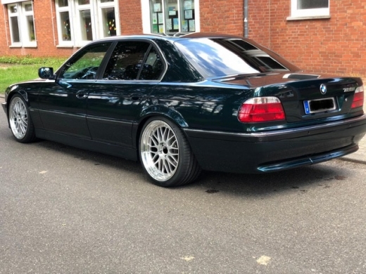 IB Le Mans ® Satz 8,5+10 x 20 LK 5x120 Silber mit Edelstahlschrauben