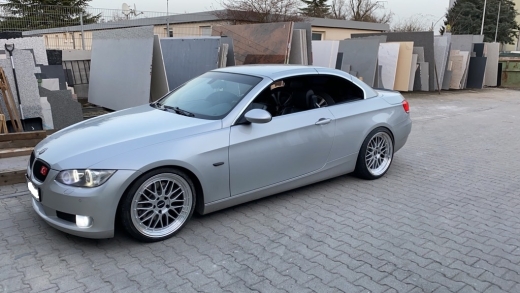 IB Le Mans ® Satz 8,5+10 x 20 LK 5x120 Silber mit Edelstahlschrauben