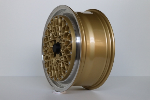 IB Klassik 50 Lip Satz 7x17Zoll ET35 LK 4x100 Gold