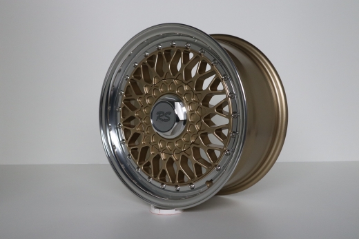 Lenso BSX RS Limited Felge 7x15Zoll ET38 4x100 Gold mit Tüv