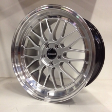 IB Le Mans ® Satz 8,5 + 9,5x19 Zoll silber 5x112