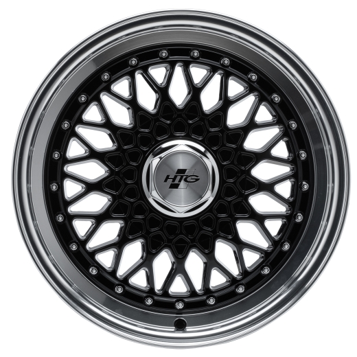 HTG RS Klassik Felgensatz 7,5x16 ET38 Schwarz