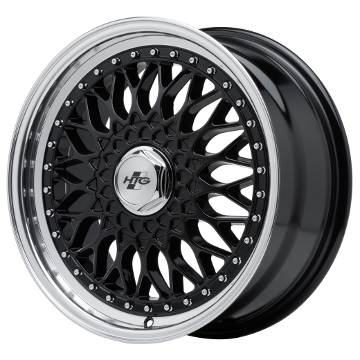 HTG RS Klassik Felgensatz 7,5x17 ET35 LK 4x100 Schwarz