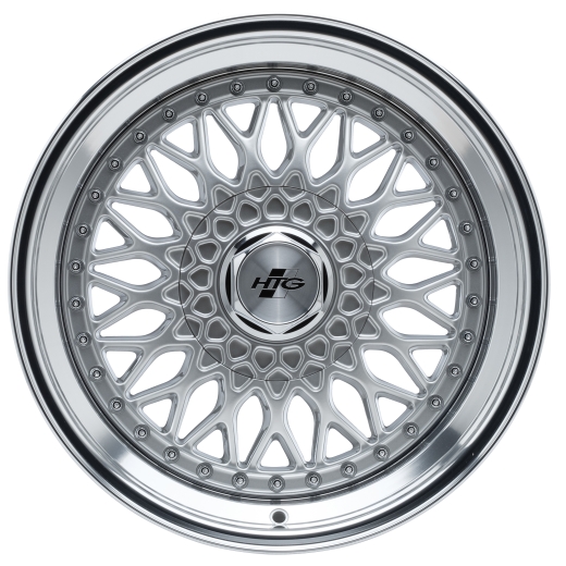 HTG RS Klassik Felgensatz 8,5x17 ET30 LK 5x120 Silber