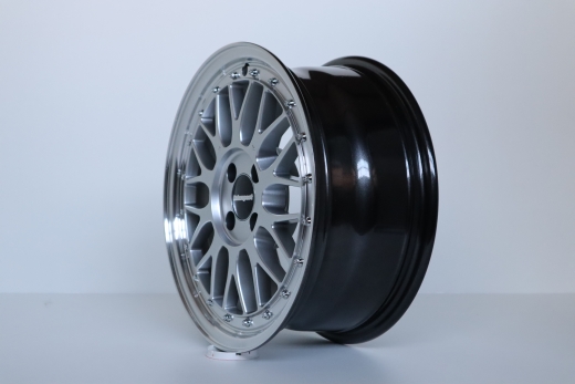 IB Le Mans Youngtimer 7x16Zoll ET25 LK 4x100 Silber