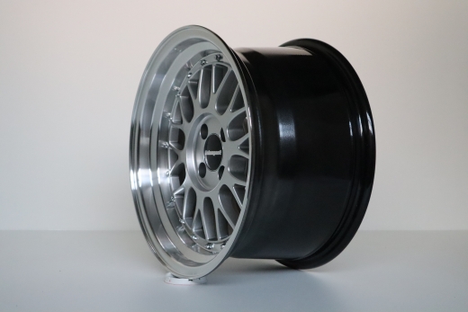 IB Le Mans Youngtimer 9x16Zoll ET20 LK 4x100 Silber