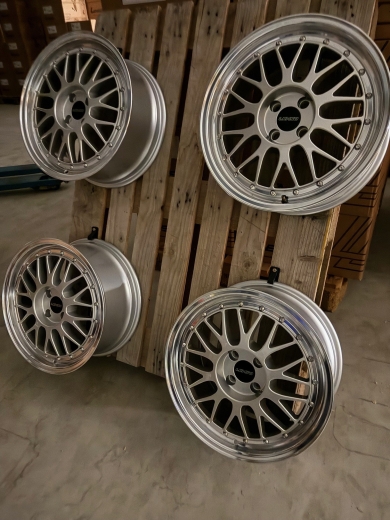 IB Le Mans ® Radsatz 7,5x17 ET35 LK 4x100 silber