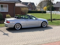 IB Le Mans ® Satz 8,5x18Zoll ET35 LK 5x120 Silber mit Edelstahlschrauben