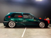 BSX Klassik Lip Satz 7x17Zoll ET35 LK 5x100 mit Tüv Silber