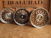 Lenso Eagle 2 7,5x17Zoll ET35 LK 4x100 mit Tüv Schwarz