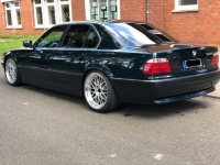 IB Le Mans ® Satz 8,5+10 x 20 LK 5x120 Silber mit Edelstahlschrauben