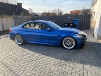 IB Le Mans ® Satz 8,5+10 x 20 LK 5x120 Silber mit Edelstahlschrauben