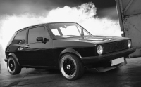 Lenso BSX 7,5x16Zoll ET25 4x100 Schwarz mit Tüvgutachten