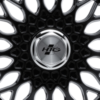 HTG RS Klassik Felgensatz 7,5x17 ET35 LK 4x108 Schwarz