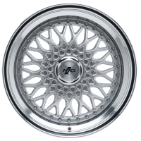 HTG RS Klassik Felgensatz 8,5x17 ET30 LK 4x100 Silber Edelstahl