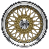 HTG RS Klassik Felgensatz 8,5x17 ET30 LK 4x100 Gold