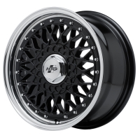 HTG RS Klassik Felgensatz 7x15 ET38 schwarz