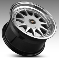 HTG 1 Felgen 9x16Zoll 4x100 4x108 mit Tüvteilegutachten Silber