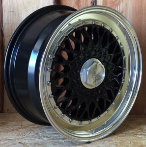 Lenso BSX RS Limited Felge 7,5x16Zoll ET25 4x100 Schwarz mit Tüv Teilegutachten