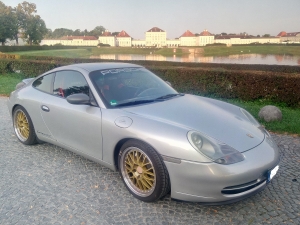 H222 Motorsport Look Felgen für Porsche 8x18 + 10x18Zoll Gold