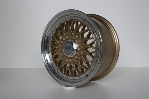 Lenso BSX RS Limited Felge 7x15Zoll ET38 4x100 New Gold mit Tüv