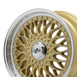 HTG RS Klassik Felgensatz 7,5x17 ET35 LK 5x112 Gold