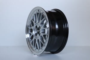 IB Le Mans Youngtimer 7x16Zoll ET25 LK 4x100 Silber