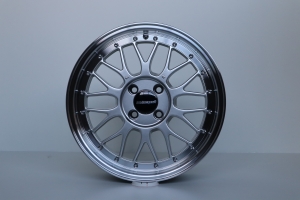 IB Le Mans Youngtimer 7x16Zoll ET25 LK 4x100 Silber