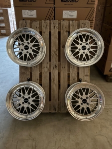 IB Le Mans ® 8,5x17 LK 4x100 oder 5x120 ET35 Silber