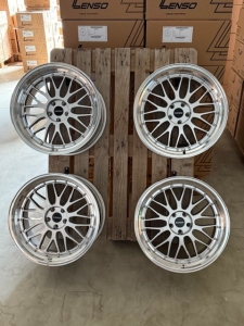 IB Le Mans ® 8,5 + 10 x 20 LK 5x112 ET30 Silber